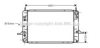 AVA QUALITY COOLING FD2124 Radiator, engine cooling
